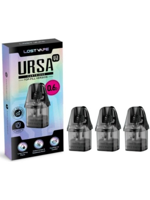 LostVape Lost Vape Ursa Pod V3 cartridge 0