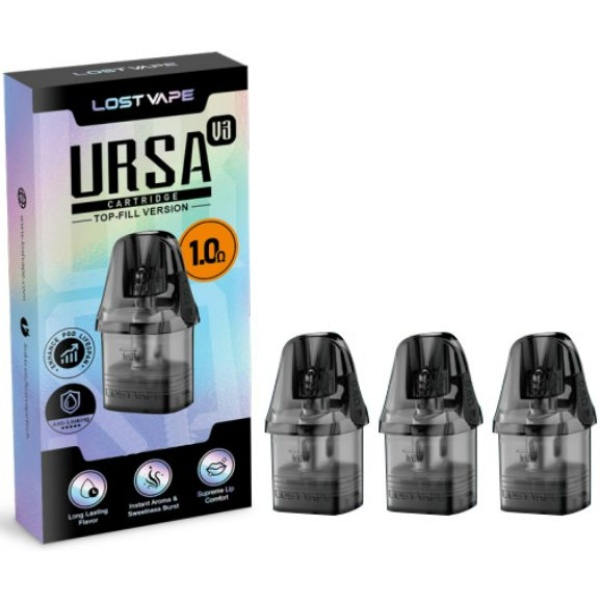 LostVape Lost Vape Ursa Pod V3 cartridge 1ohm 2