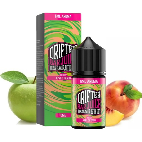 Ostatní Příchuť Drifter Bar Juice S&V 6ml Apple Peach