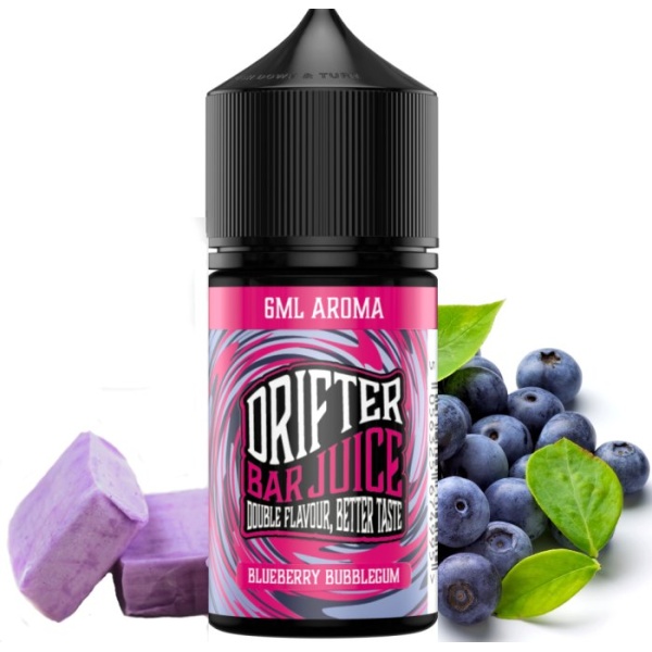 Ostatní Příchuť Drifter Bar Juice S&V 6ml Blueberry Bubblegum