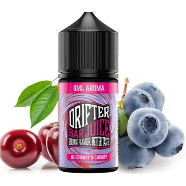 Ostatní Příchuť Drifter Bar Juice S&V 6ml Blueberry Cherry