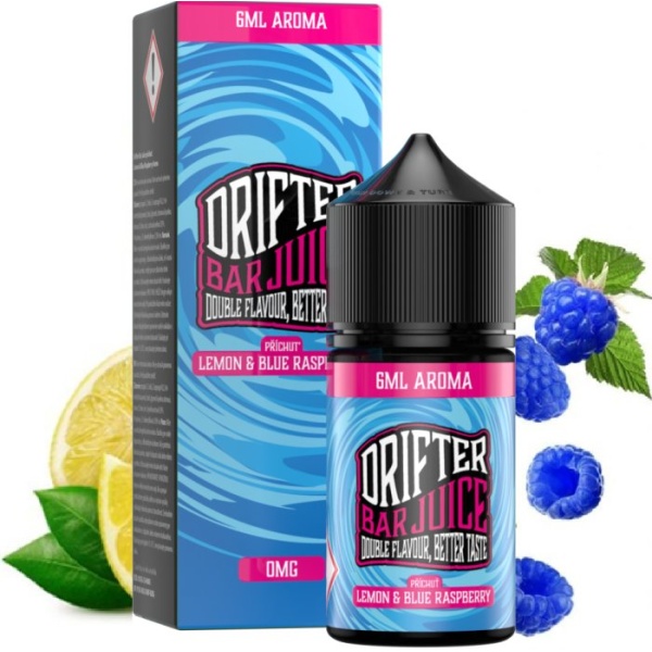 Ostatní Příchuť Drifter Bar Juice S&V 6ml Lemon and Blue Raspberry