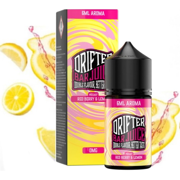 Ostatní Příchuť Drifter Bar Juice S&V 6ml Red Berry and Lemon