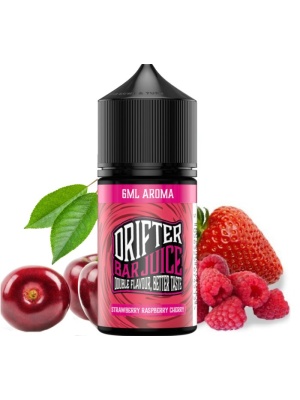 Ostatní Příchuť Drifter Bar Juice S&V 6ml Strawberry Raspberry Cherry