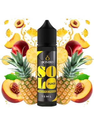 Příchuť Bombo Solo Juice S&V 15ml Pineapple Peach (Ananas a broskev)
