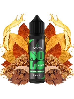 Příchuť Bombo Solo Juice S&V 15ml Virginia Tobacco (Tabák Virginia)