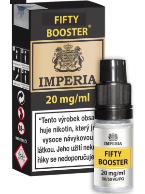 Booster IMPERIA Fifty PG50-VG50 10ml-20mg 1Pack