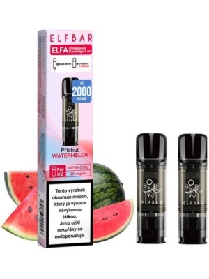 Elf Bar ELFA Pods cartridge 2Pack Watermelon 20mg