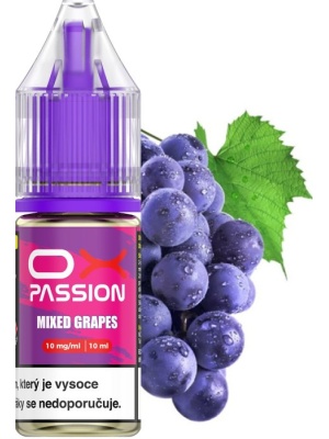 Liquid OXVA OX PASSION Salts Mixed Grapes 10ml - 10mg
