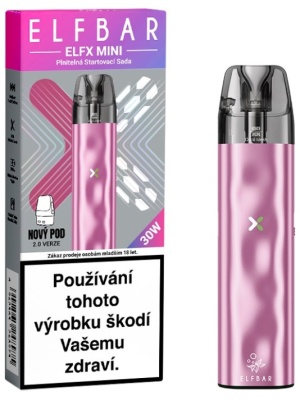 Elf Bar ELFX Mini elektronická cigareta 1000mAh Pink