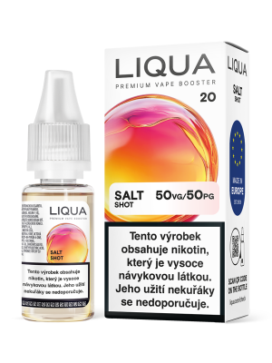 Liqua 10ml Salt Shot 20mg 50VG/50PG