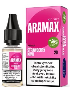 Liquid Aramax Nic Salt - Strawberry Kiwi 10ml