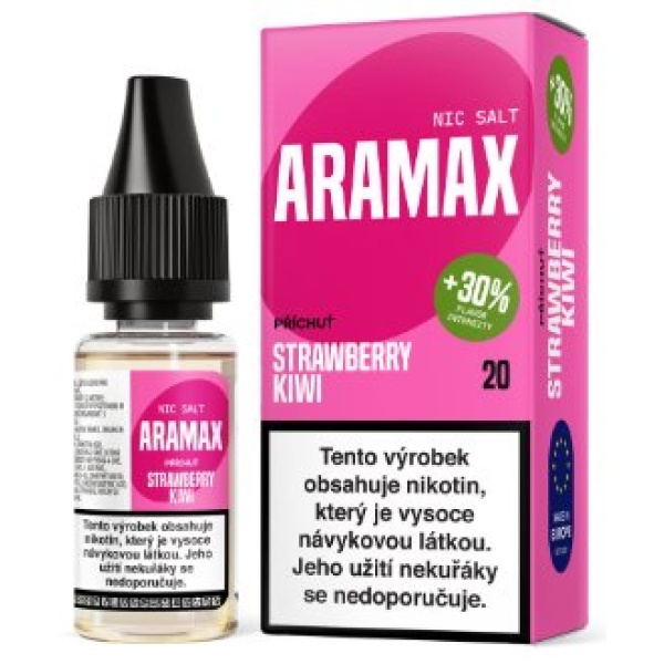 Liquid Aramax Nic Salt - Strawberry Kiwi 10ml