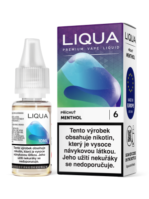 Liquid LIQUA CZ Elements Menthol 10ml 6mg (Mentol)