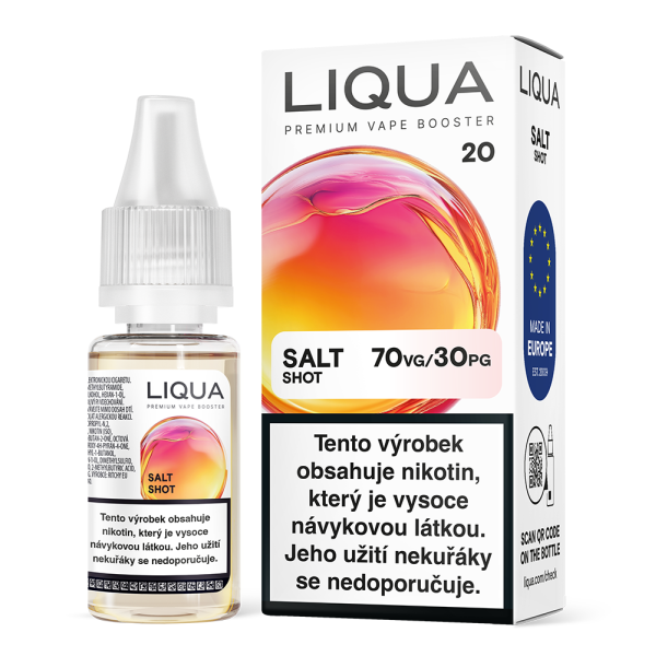 Liqua 10ml Salt Shot 20mg 70VG/30PG