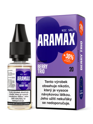 Liquid Aramax Nic Salt - Berry Trio 10ml
