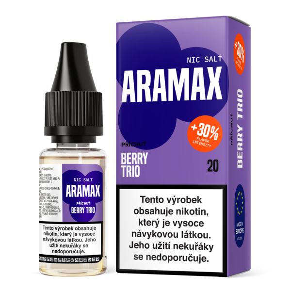 Liquid Aramax Nic Salt - Berry Trio 10ml
