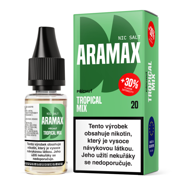 Liquid Aramax Nic Salt - Tropical Mix 10ml