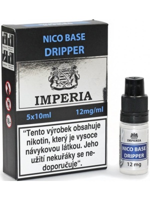 Nikotinová báze IMPERIA Dripper PG30-VG70 5x10ml-12mg