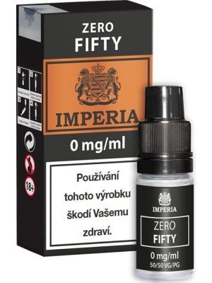 ZERO báze IMPERIA Fifty PG50-VG50 10ml-0mg 1Pack