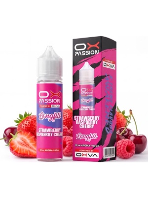 Příchuť OXVA OX PASSION S&V 10ml Strawberry Raspberry Cherry